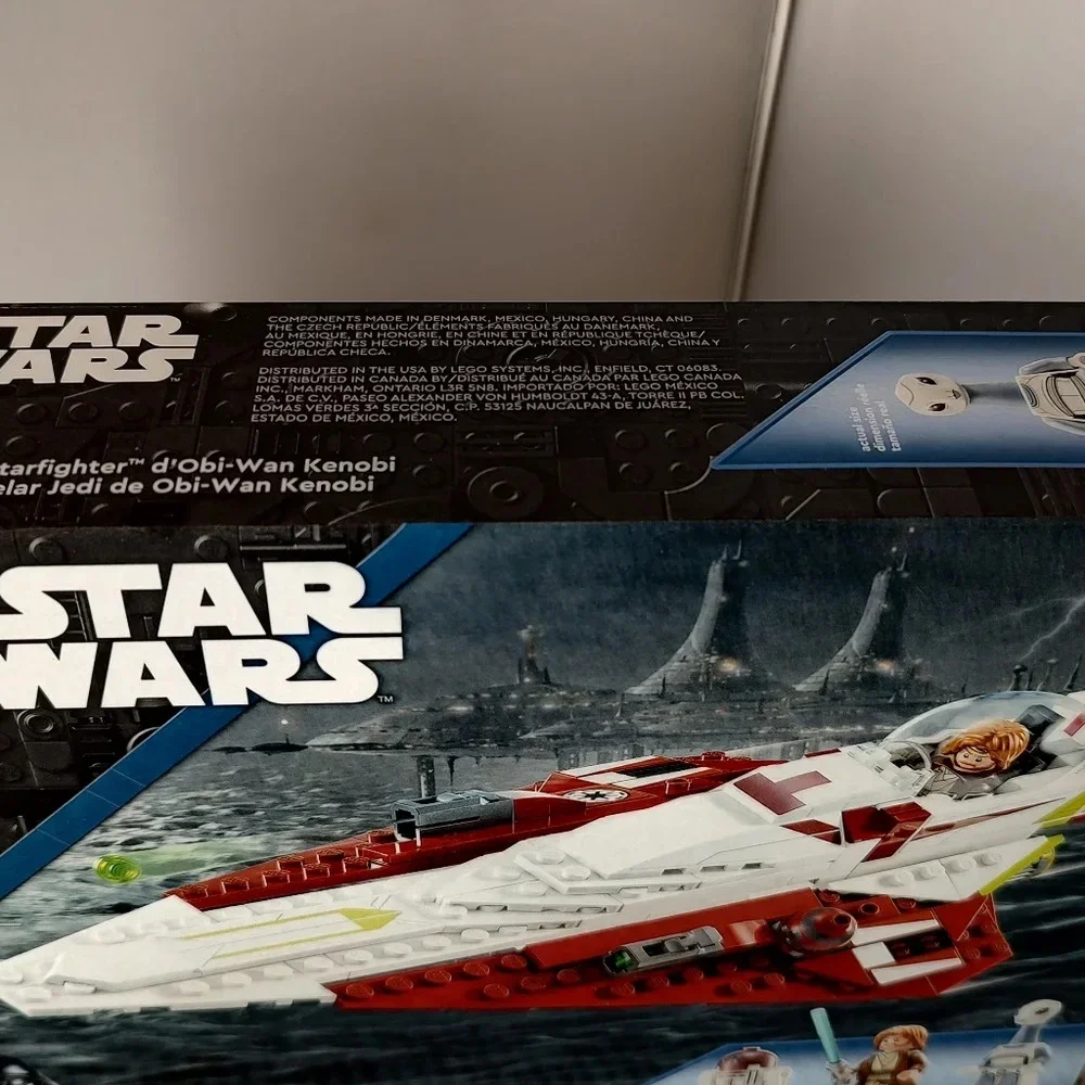 Lego Star Wars 75333 Obi-Wan Kenobi's Jedi Starfighter NWT